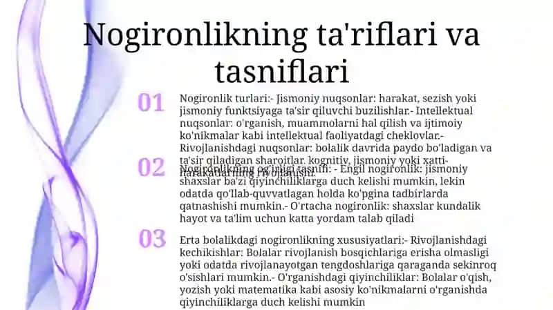 Ilk Yoshdagi Nogiron Bolalarni Rivojlanishini O'Ziga Xos Xususiyati 2