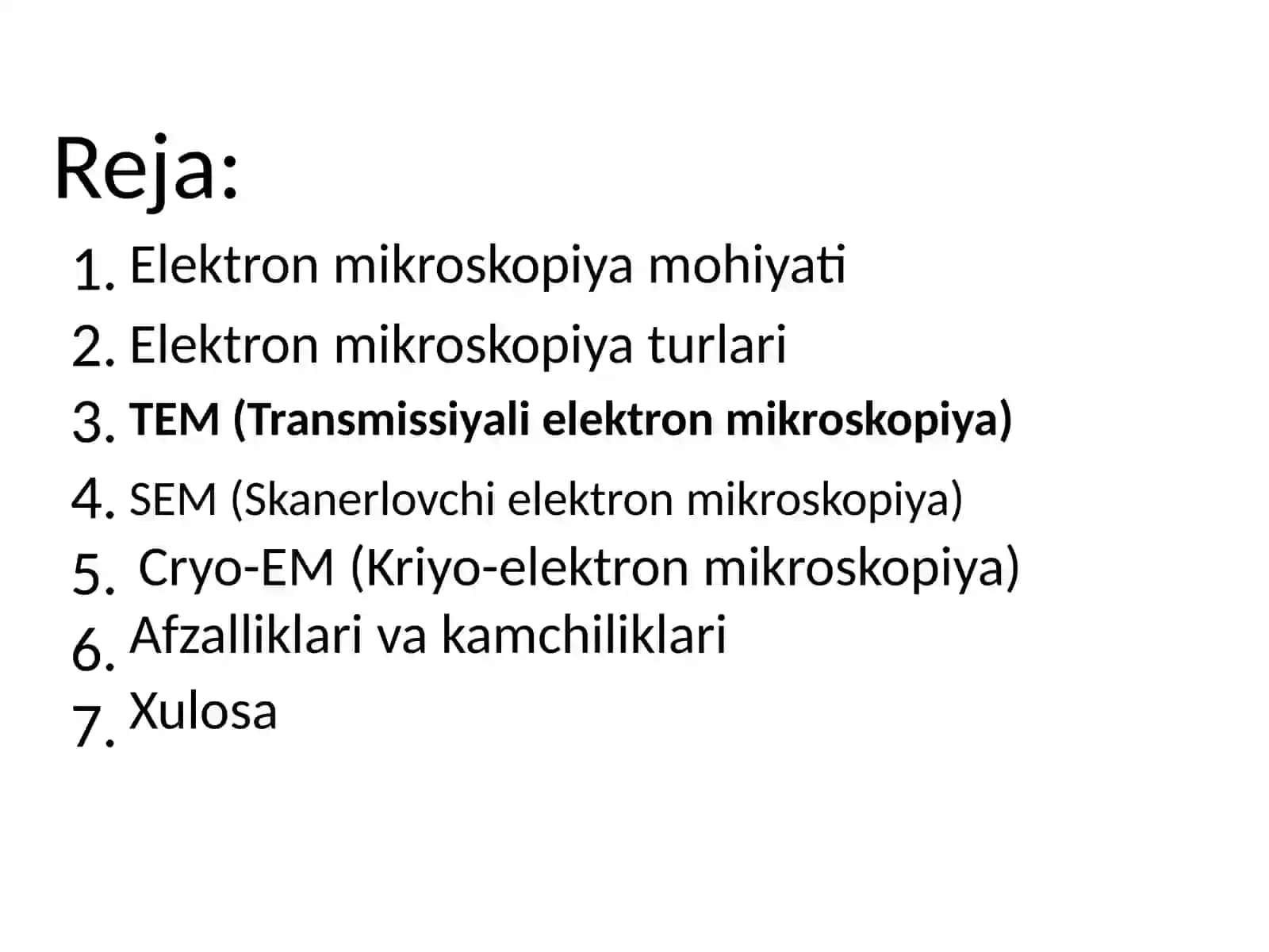 Elektron mikroskopiya usullari va ularning tibbiyotdagi ahamiyati 2