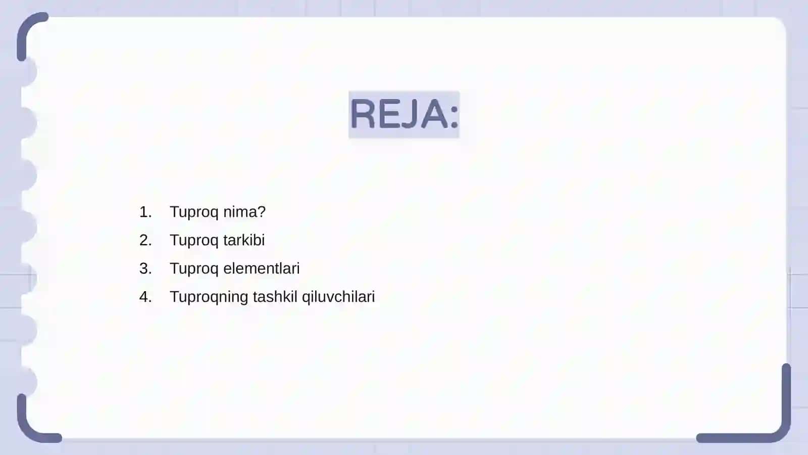 Tuproq va uning elementlari 2