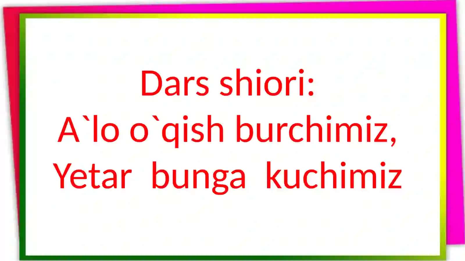 Mavzu: Otyasovchi qo'shimchalar 2