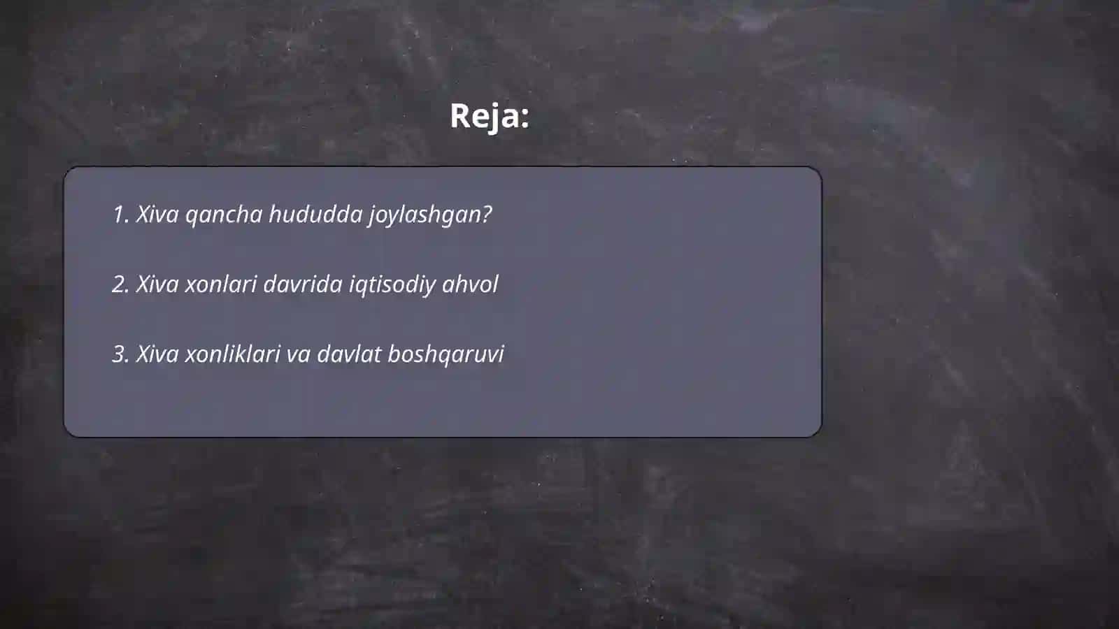 Xiva xonlari 2