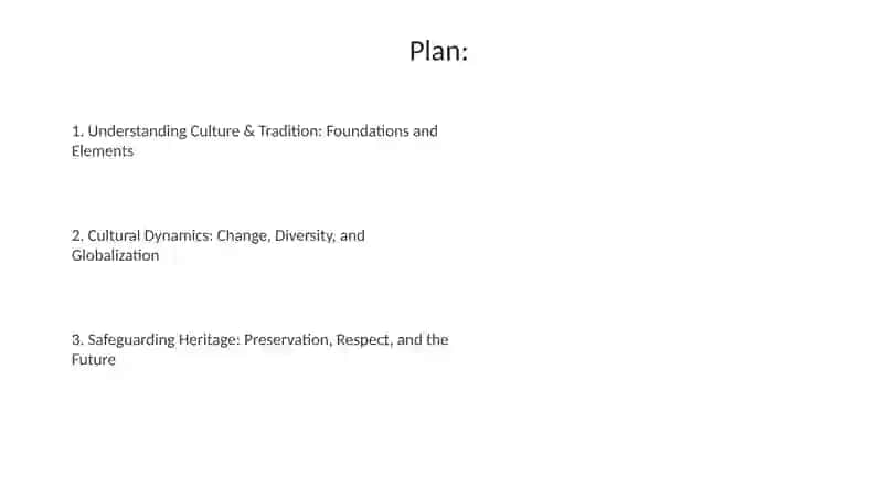Understanding Culture & Tradition 2