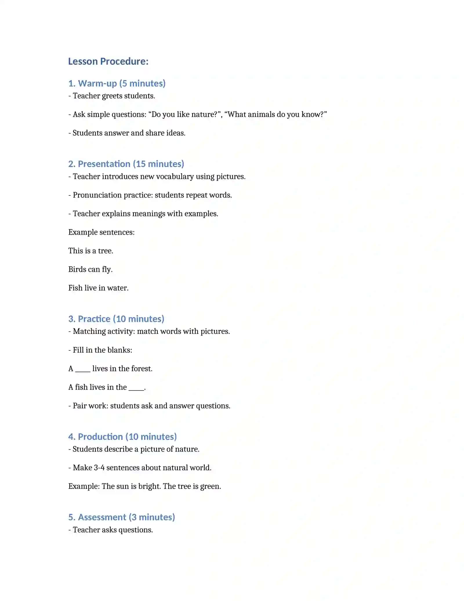Lesson Plan 2