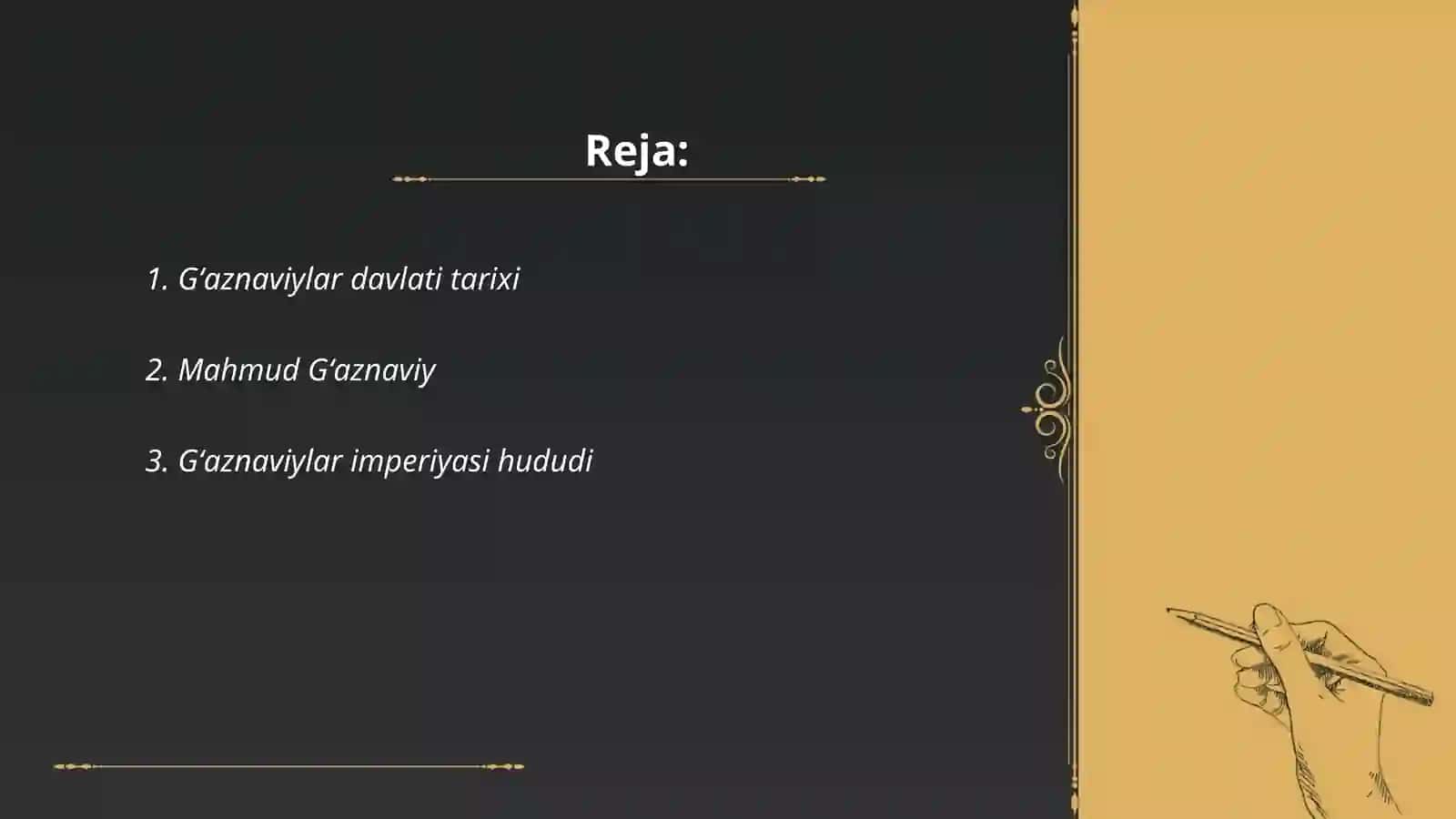 G'aznaviylar davlati tarixi 2