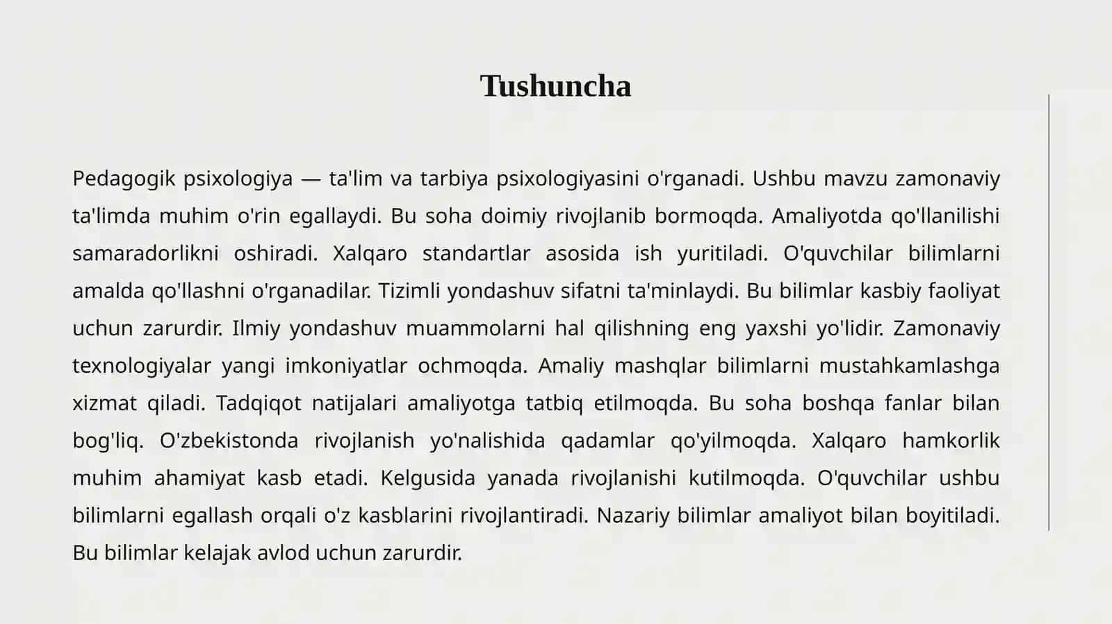 PEDAGOGIK PSIXOLOGIYA 2
