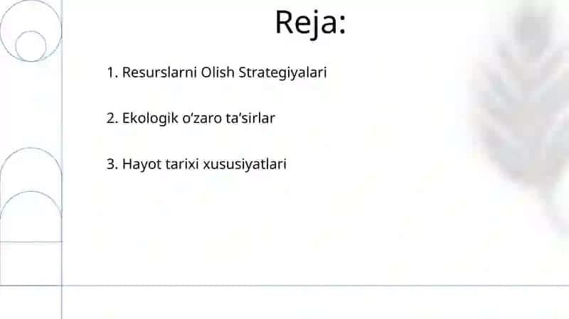 Dorivor òsimliklarni hayotiy strategiyalarini aniqlash 2