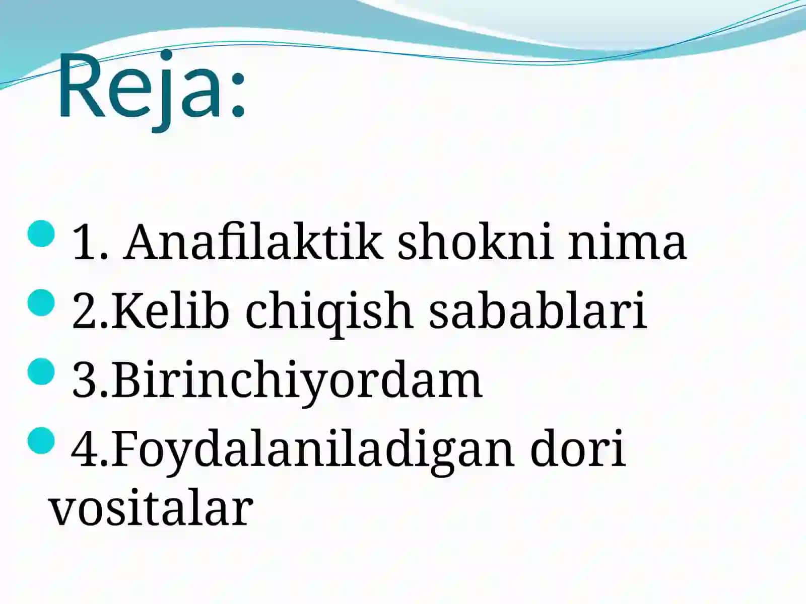Anafilaktik shok 2