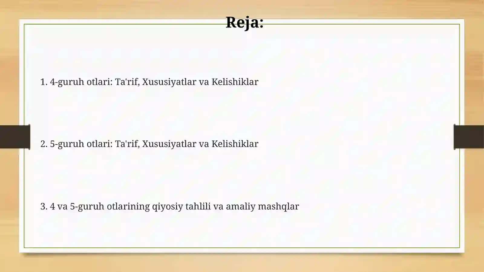 4 va 5-guruh otlari 2