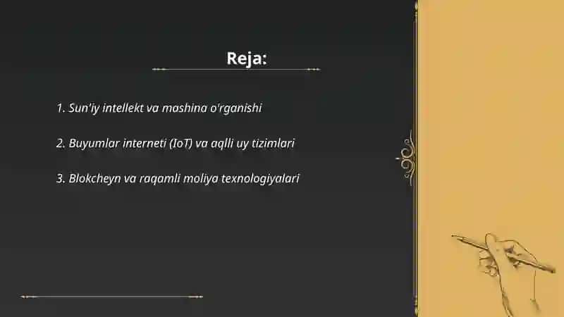 Sun'iy intellekt va mashina o'rganishi 2