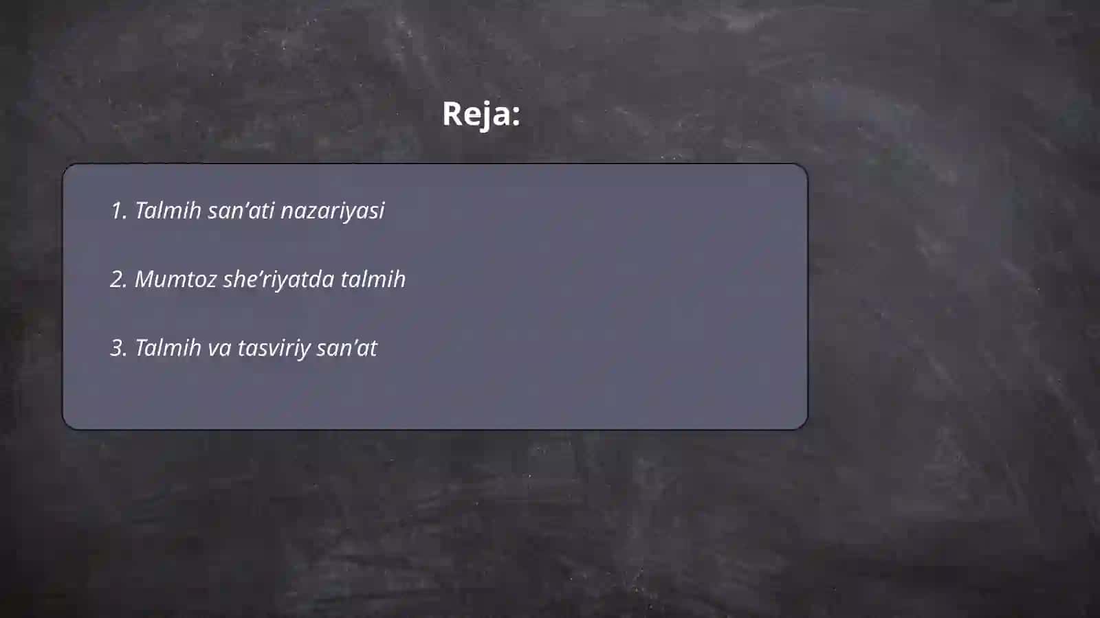 Talmih sanʼati (Mumtoz ijodkorlar sheʼrlari asosida) 2