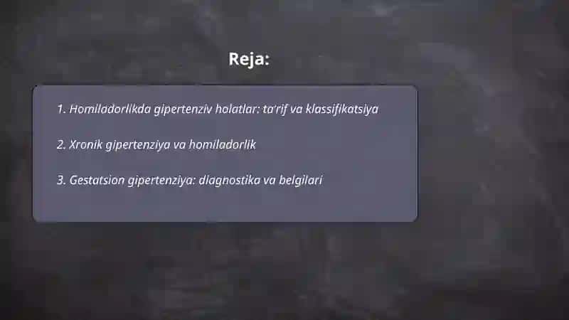 Homiladorlikda gipertenziv holatlar 2