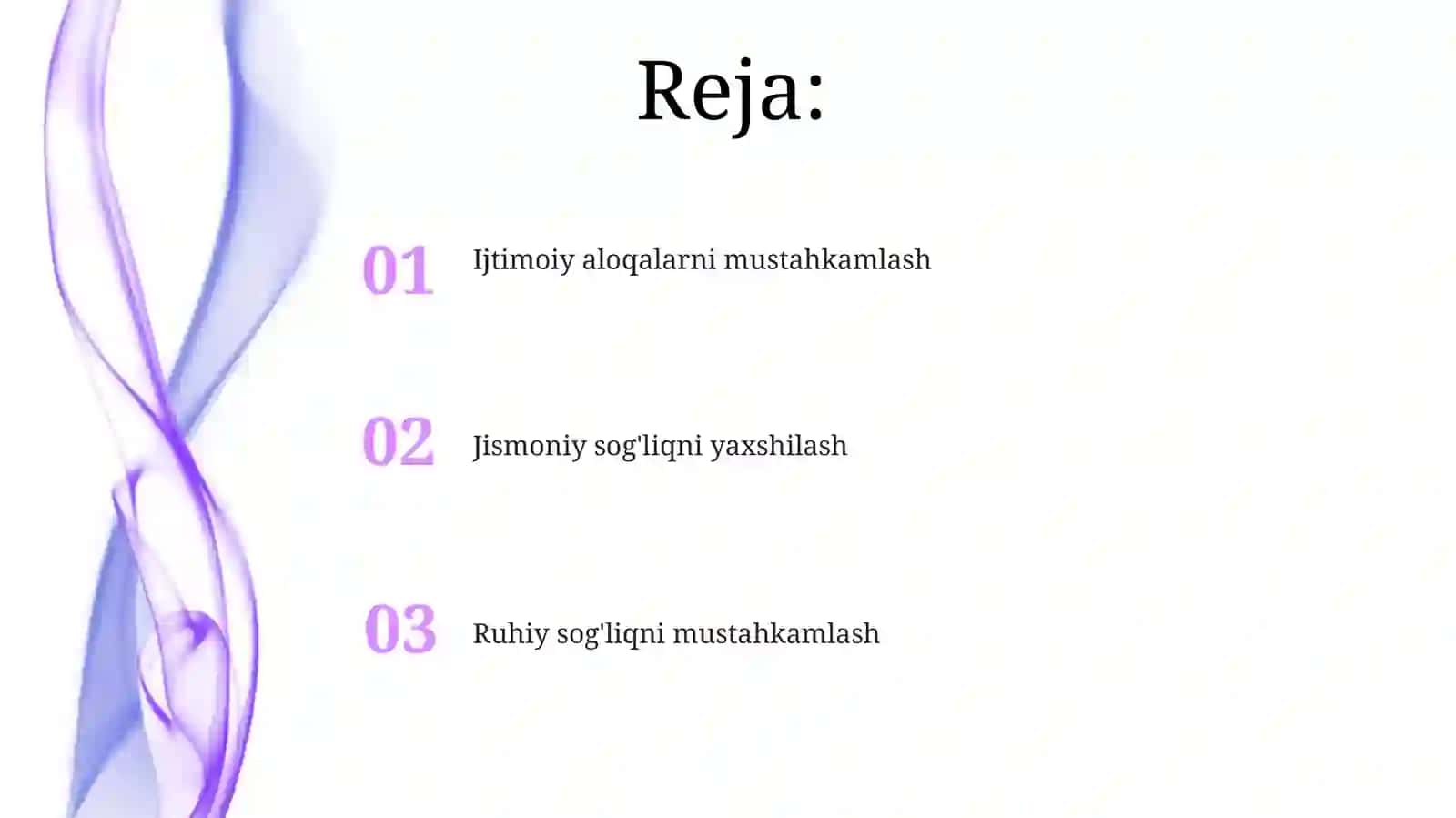 Jismoniy faolyatning tanaga yunaltirilgan ijodiy amaliyoti sogʻligʻida muomolari bulgan odamlarni qanday ehtiyojlarini qondiradi 2