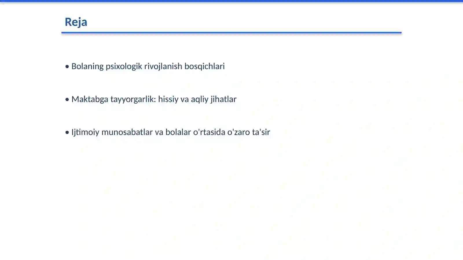 Bolaning maktabga tayyorligining psixologik xususiyatlari 2