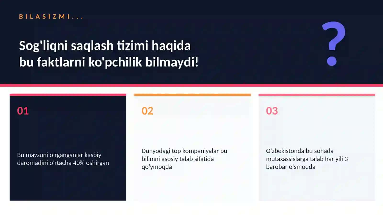 Sog'liqni saqlash tizimi 2