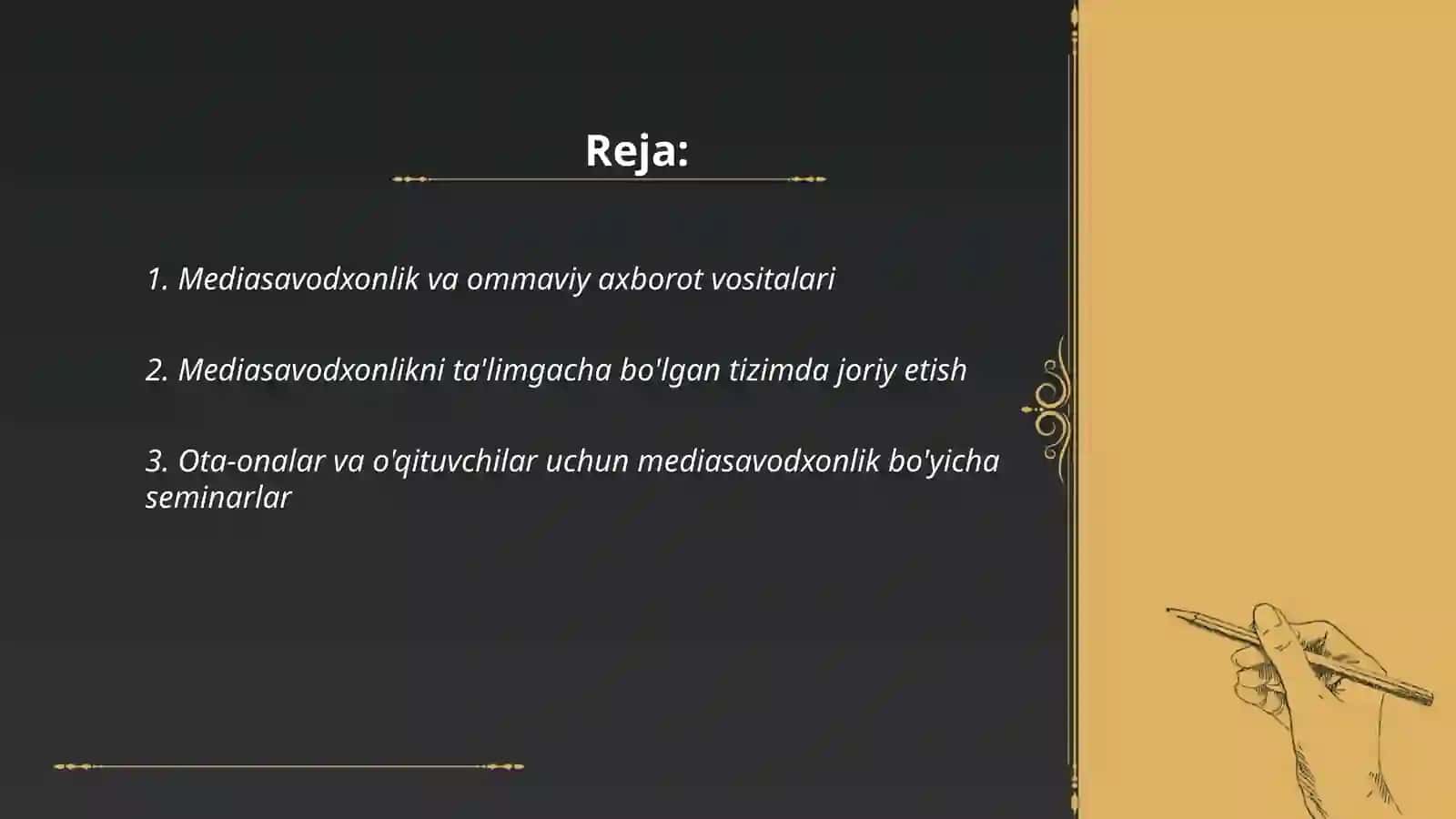 Mediasavodxonlikni rivojlantirishning yo‘llari 2