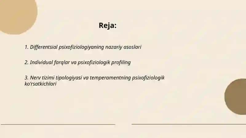 Differentsial psixofiziologiya 2