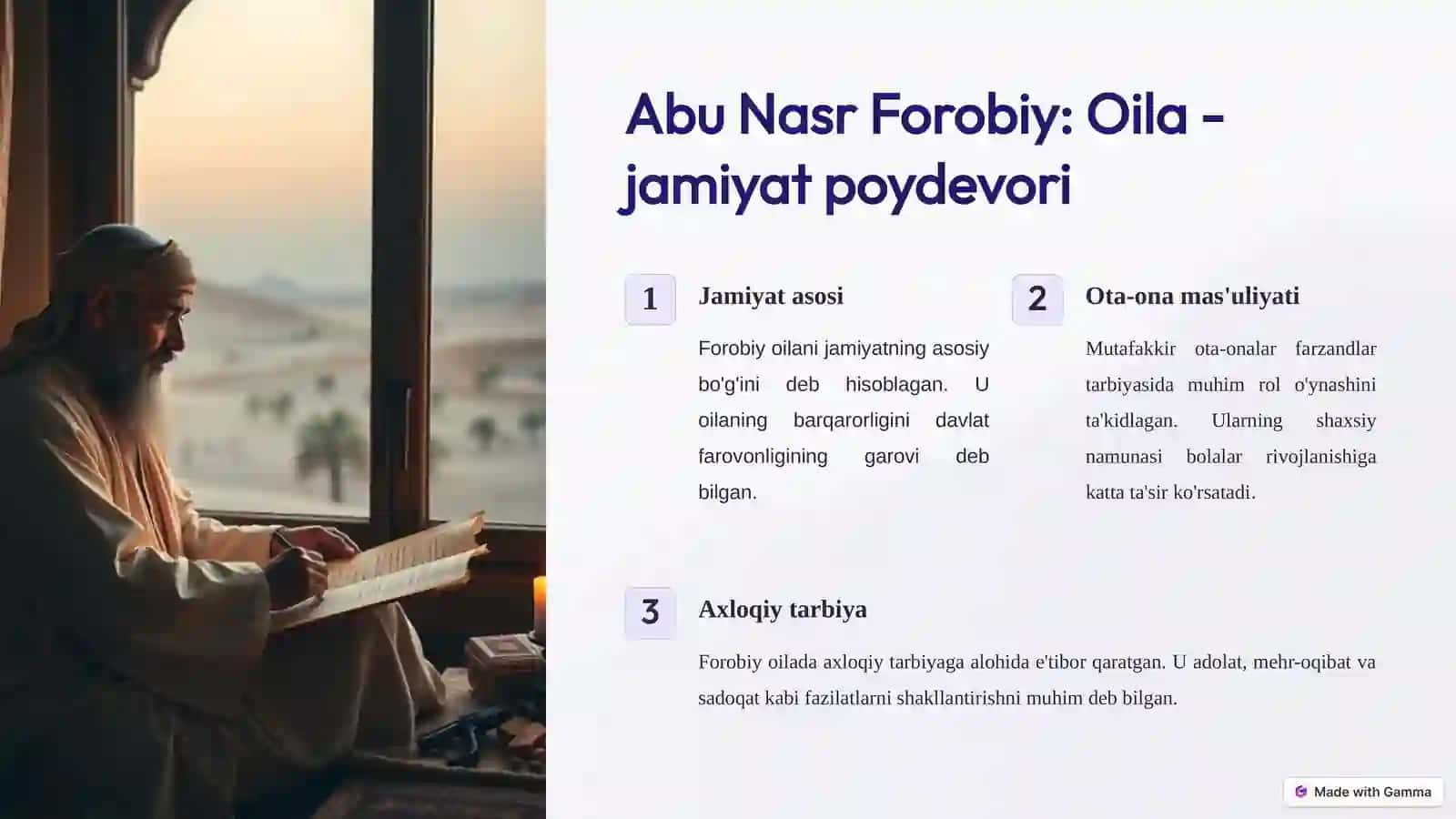Sharq uyg'onish Davri mutafakkirlarining oila pedagogikasiga oid qarashlari 2