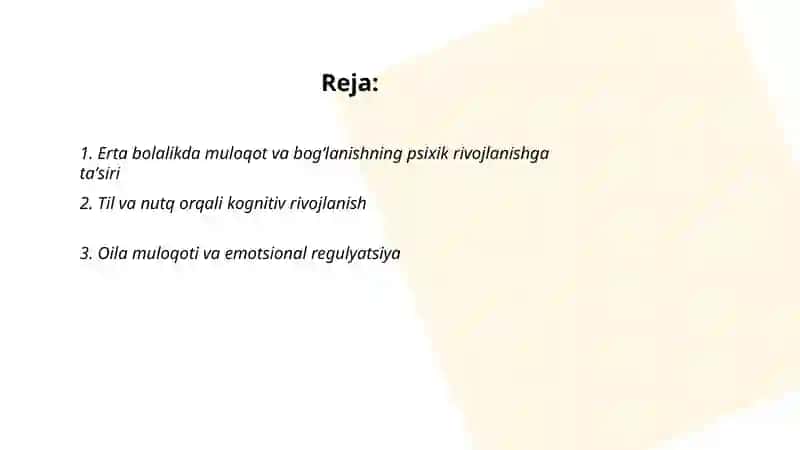 Inson psixik taraqqiyotida muloqotning ahamiyati 2