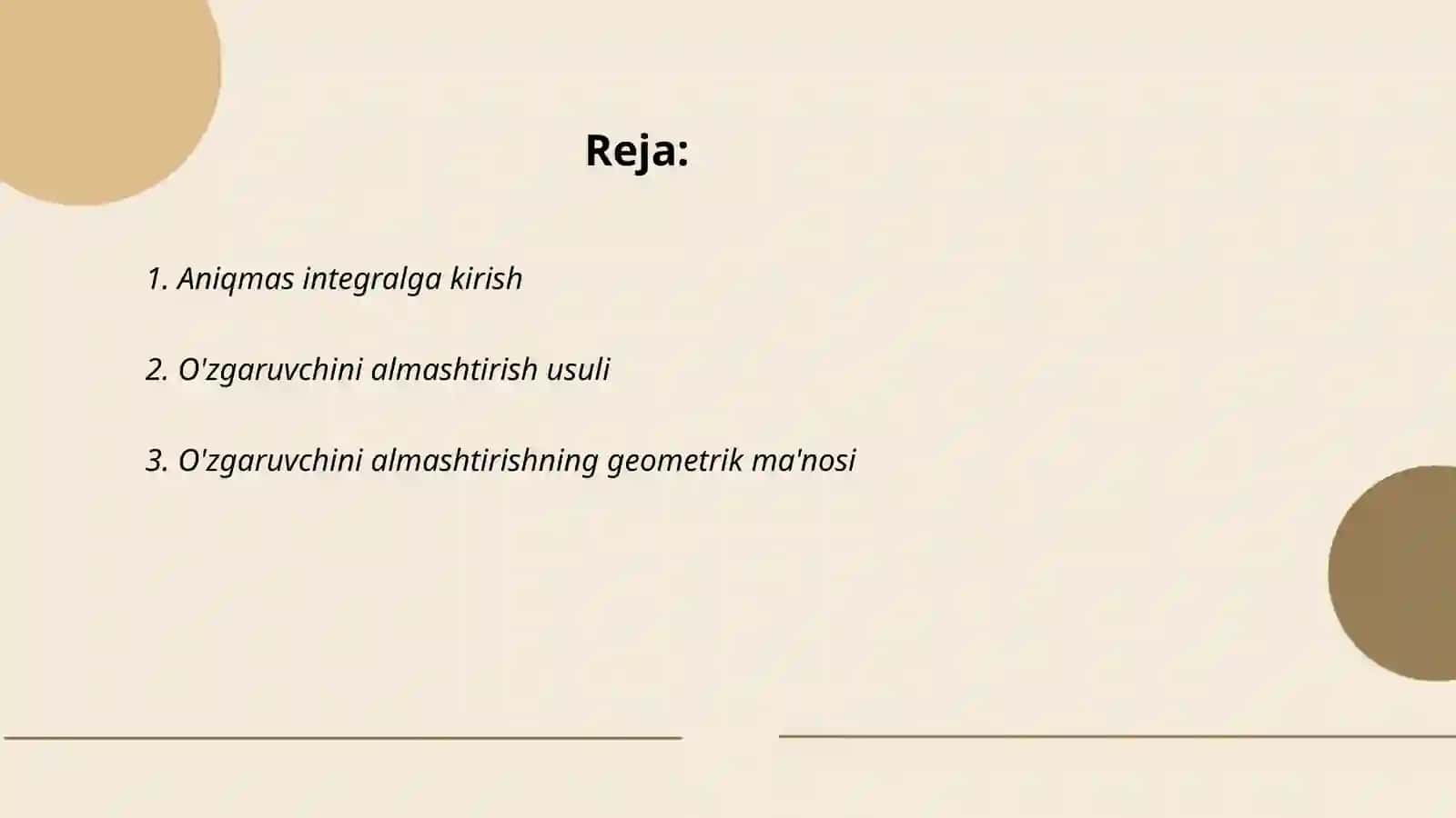 Aniqmas integral 2
