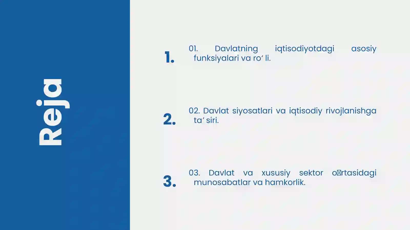 Davlatning iqtisodiy ro‘li 2
