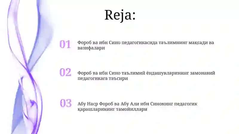 Abu NasrFarobiyvaAbu Ali ibnSinoningpedagogikqarashlari 2
