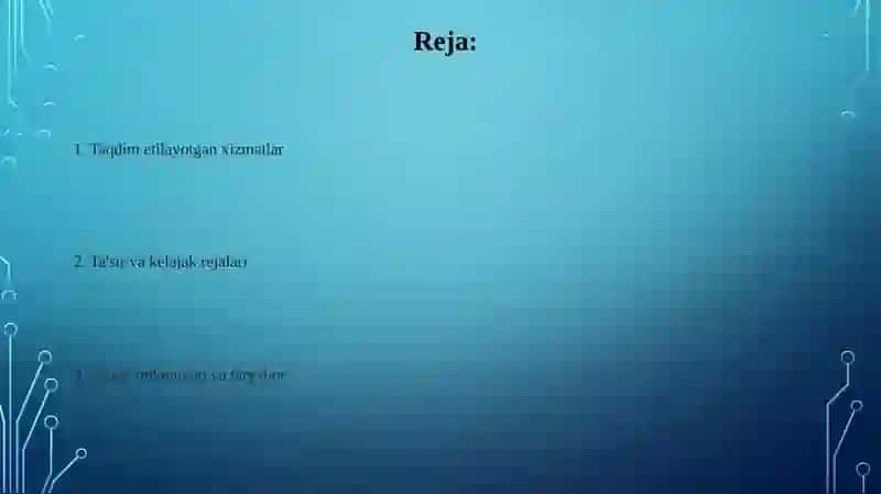 Davlat xizmatlari markazi haqida 2