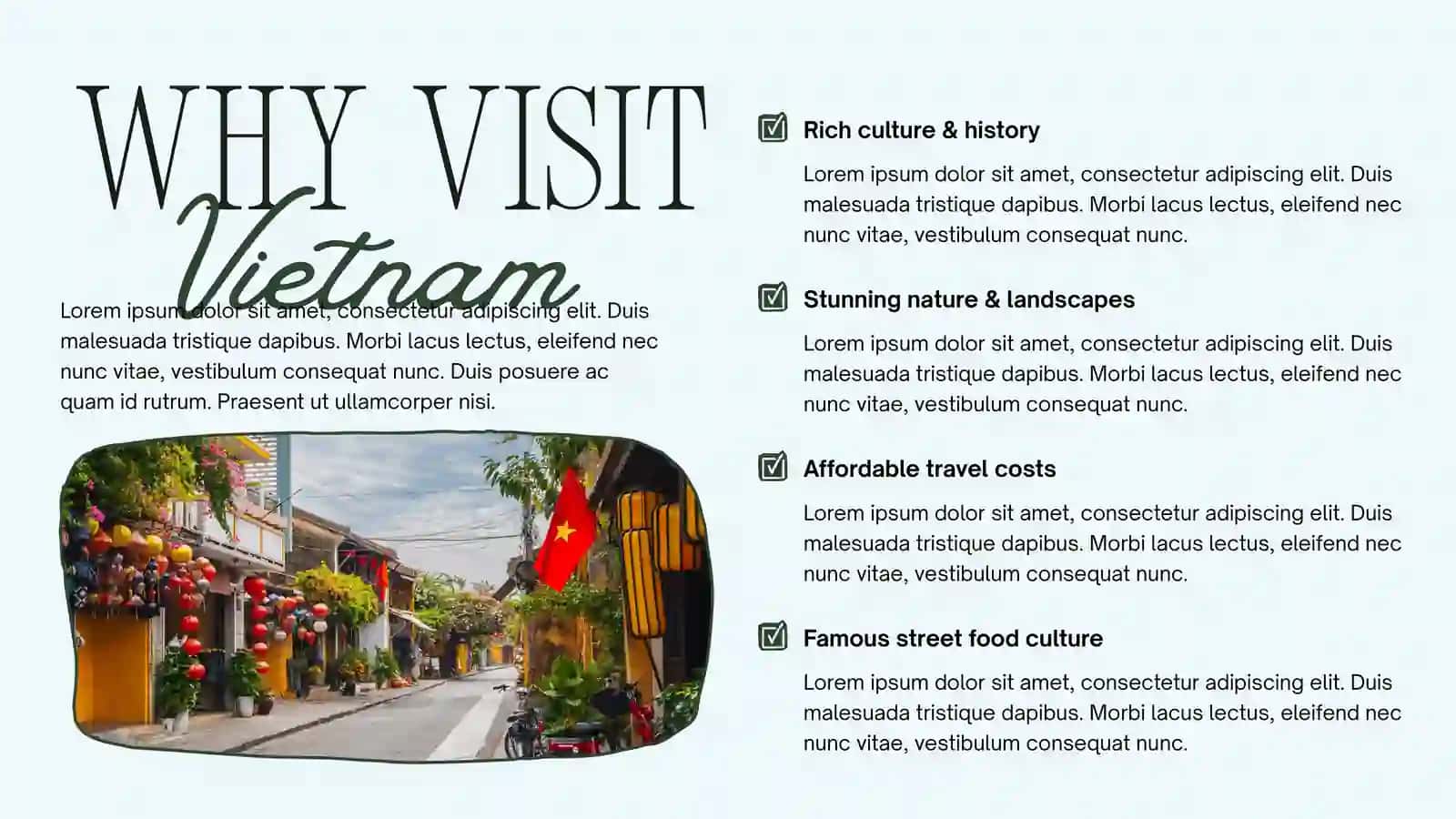 Vietnam Travel Itinerary 2