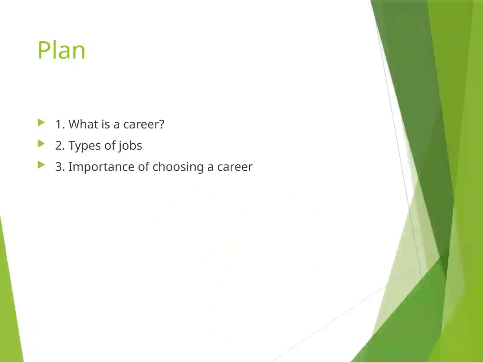 Career Planning 2