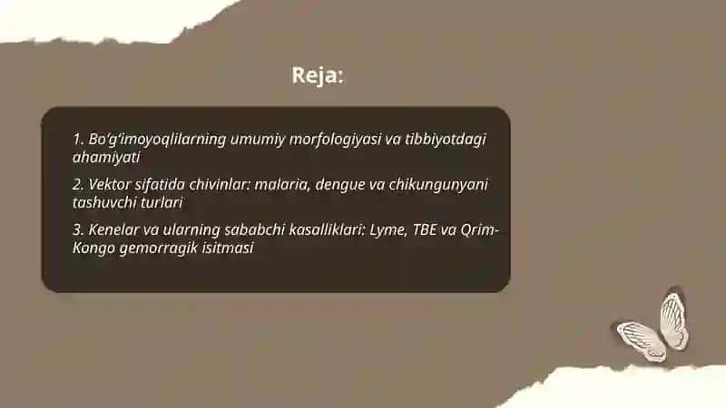 Boʻgʻimoyoqlilar. Boʻgʻimoyoqlilarning tibbiyotdagi ahamiyati 2