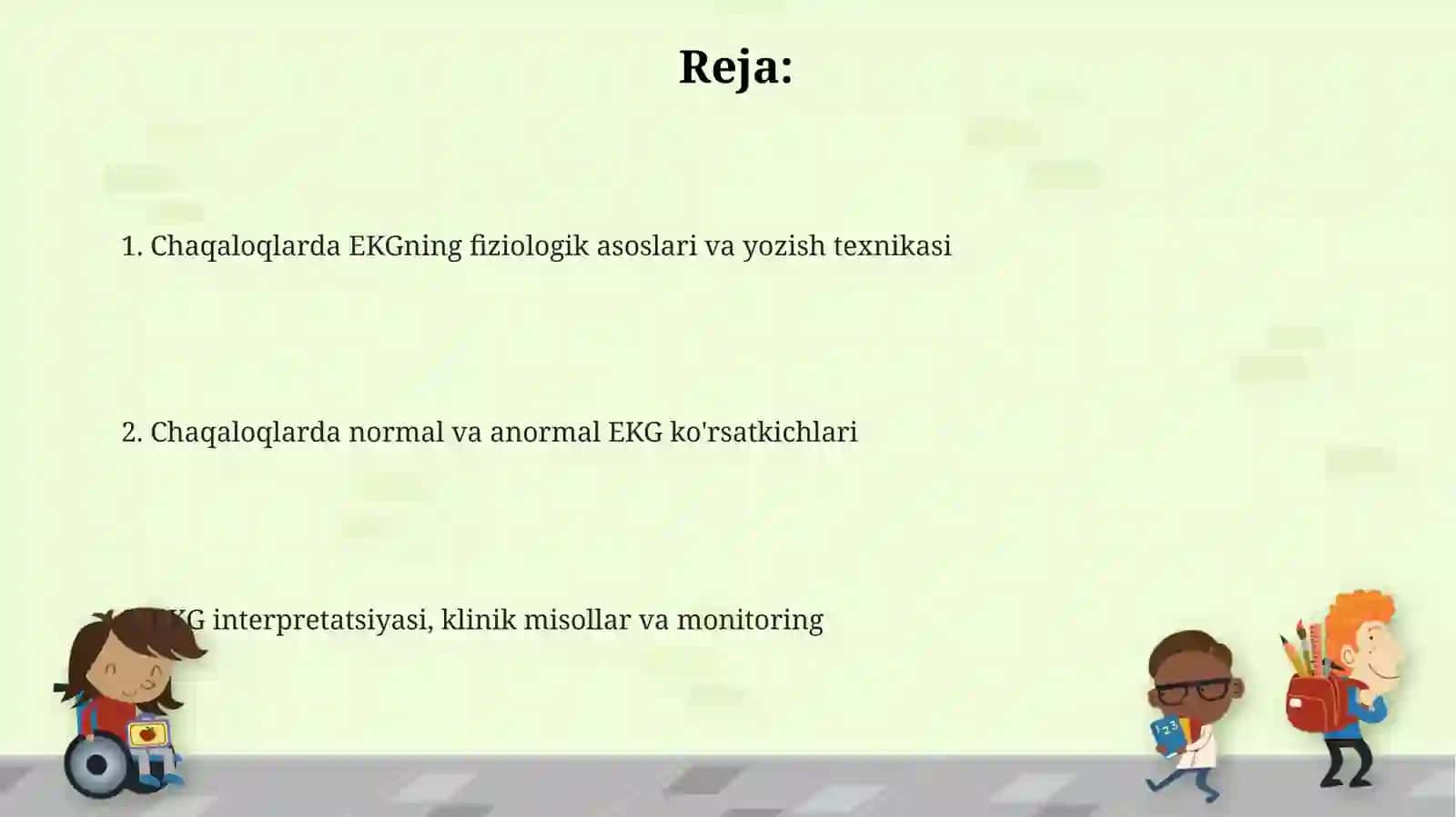 EKGvachaqaloqlardaqoʻllash 2