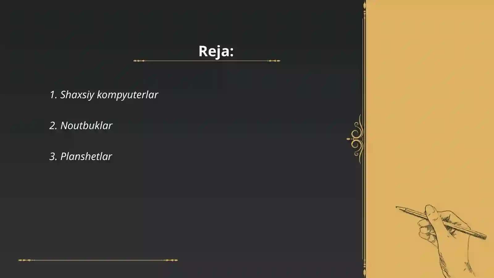 Zamonaviy kompyuterlar klassifikatsiyasi 2