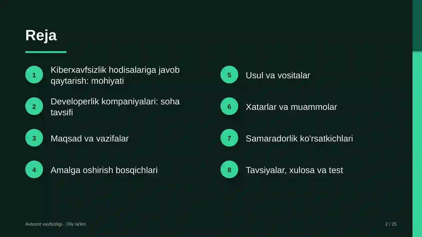 developerlik kompaniyalarida kiberxavfsizlik hodisalariga javob qaytarish 6682 2