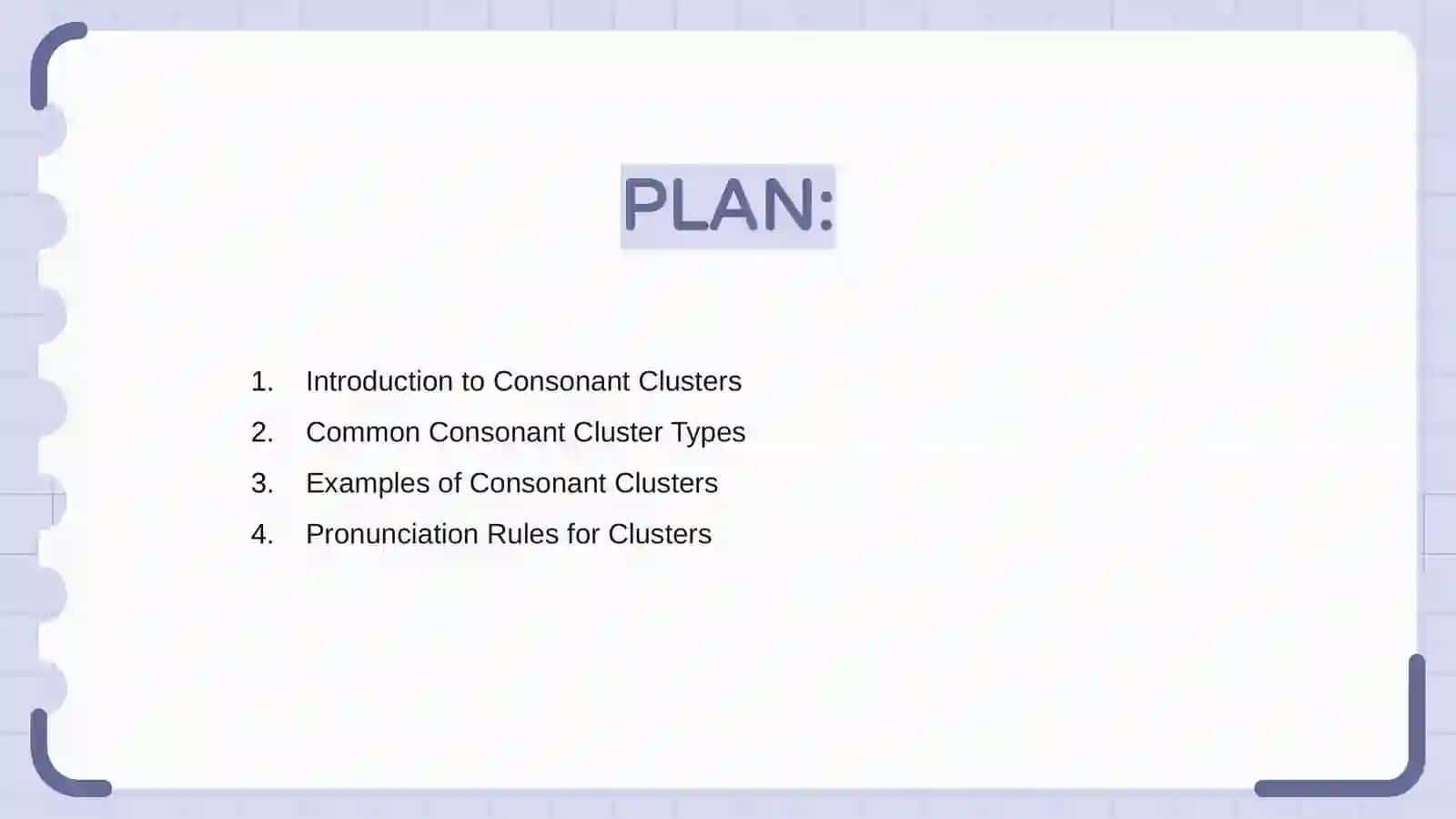 Consonant clusters and letter combination 2