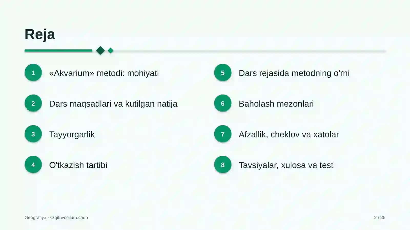 geografiya darslarida akvarium metodidan foydalanish 6576 2