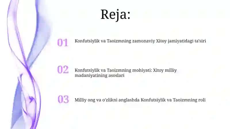 Xitoy milliy dinlari: konfutsizm va doasizmning mohiyatidan milliy ong va milliy oʻzlikni anglash 2