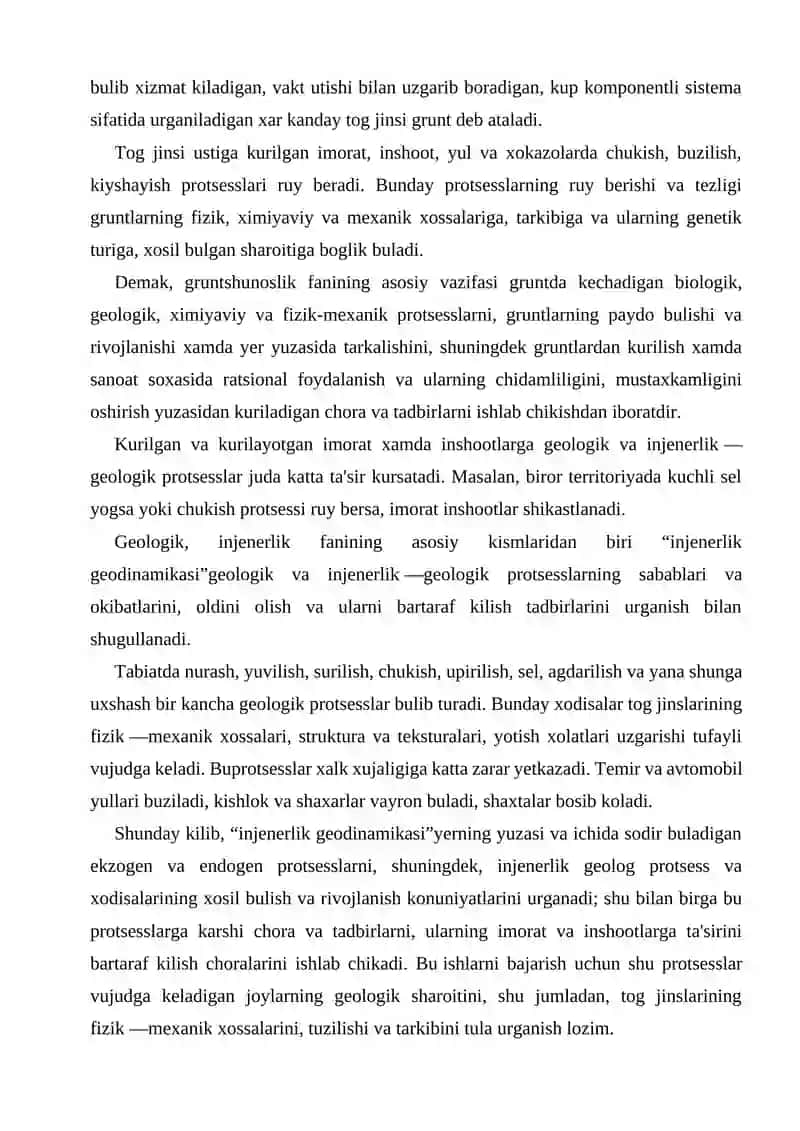 Injenerlik Geologiyasi Asoslari 2