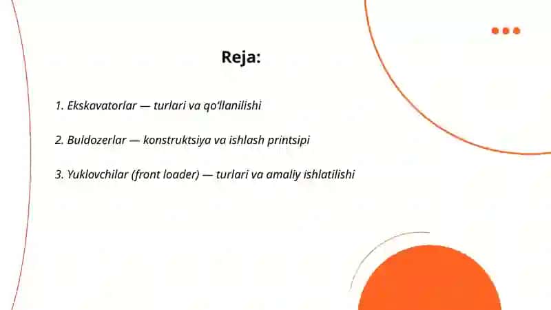 Yer ishlari mashinalari 2