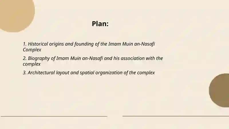 The Imam Muin an-Nasafi Complex 2
