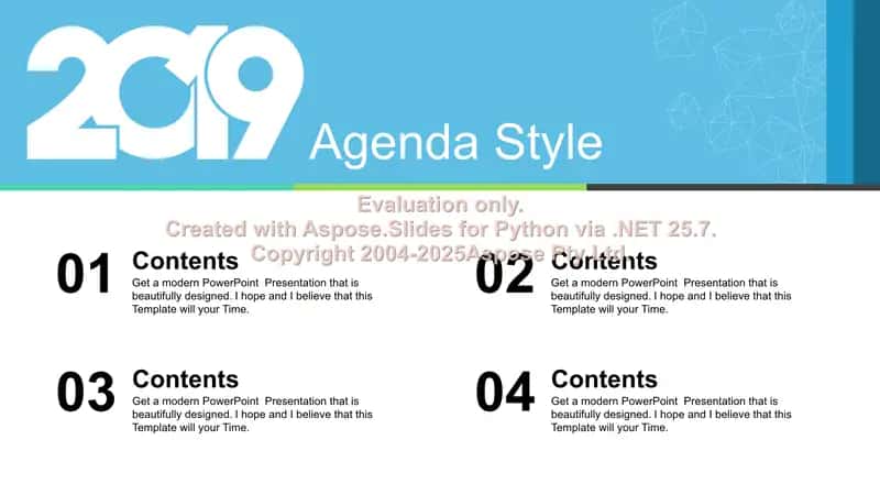 Agenda Style 2