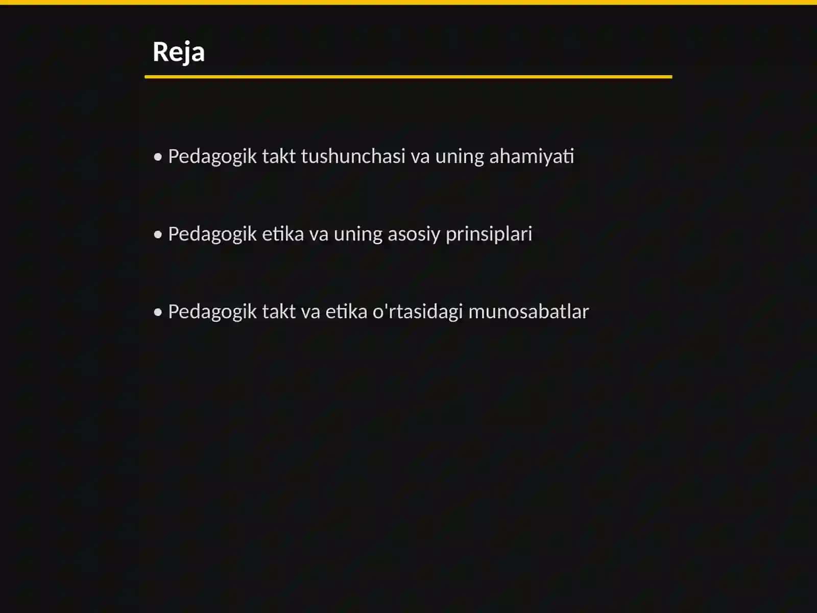 PEDAGOGIK TAKT VA PEDAGOGIK ETIKA 2