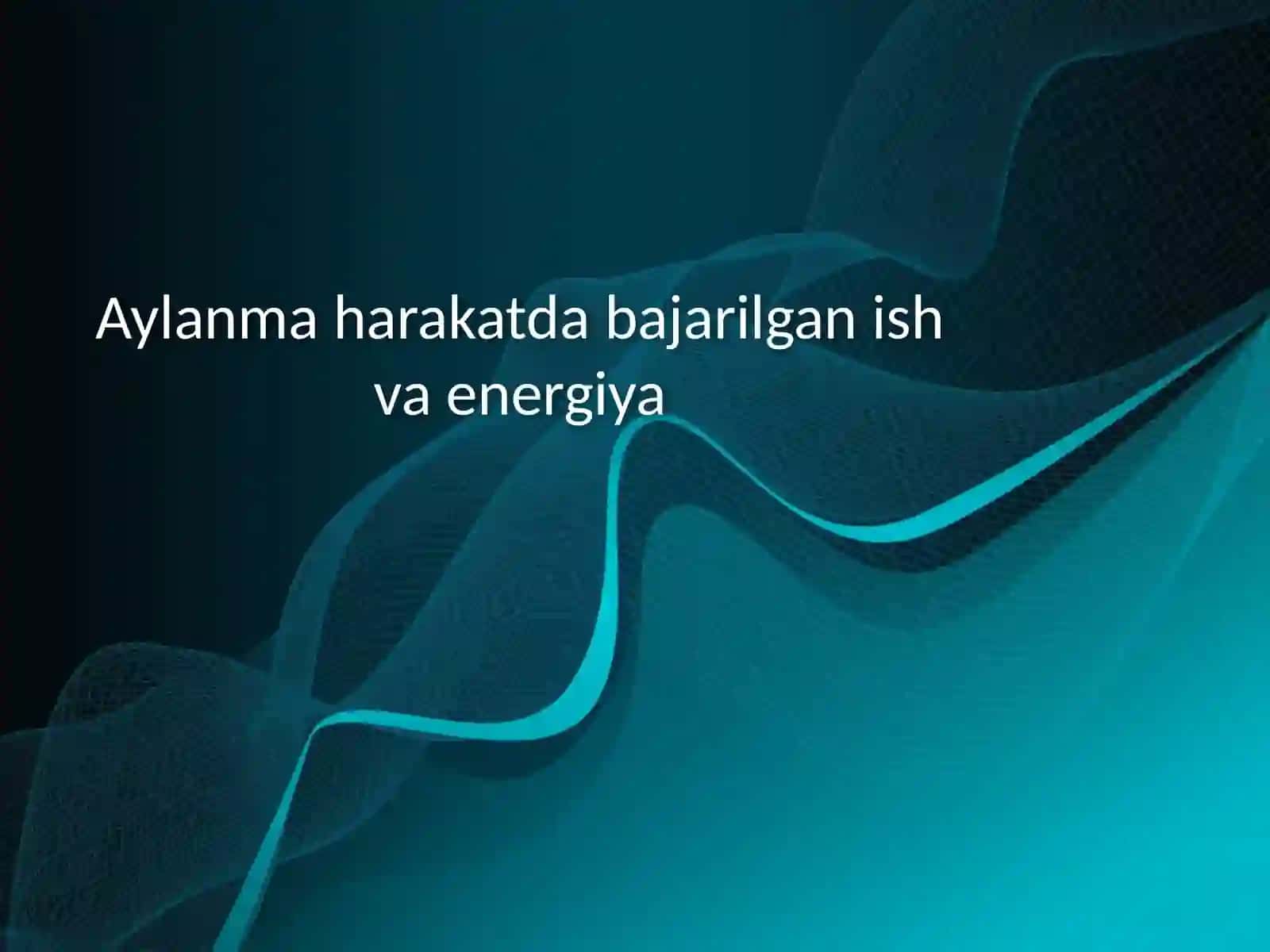 FIZIKA FANIDAN TAYYORLAGAN MUSTAQIL ISHI 2