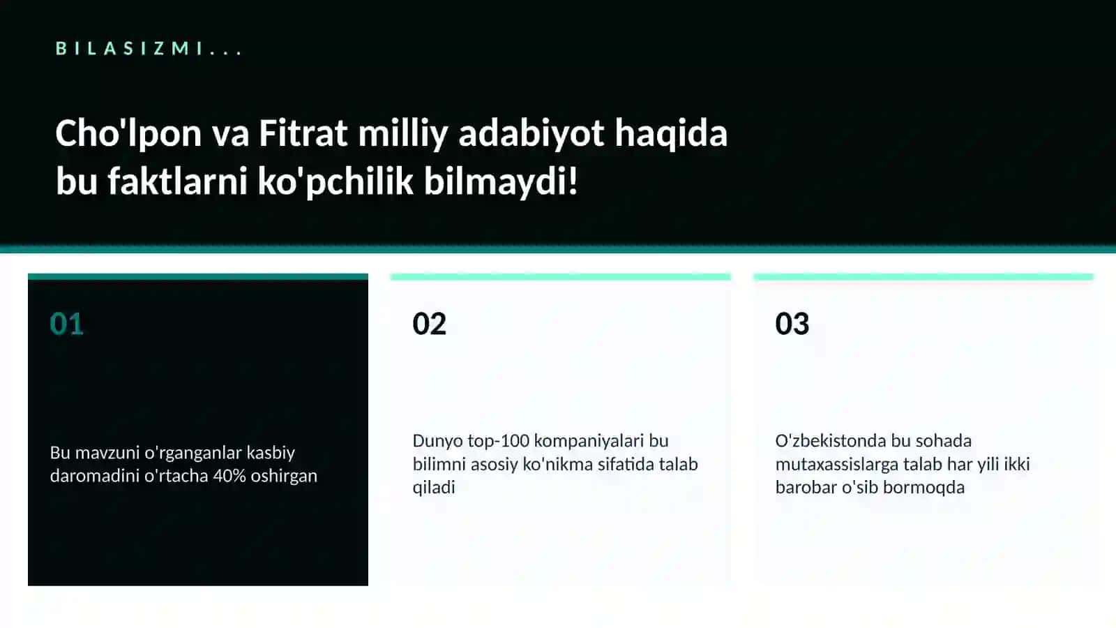 Cho'lpon va Fitrat milliy adabiyot 2