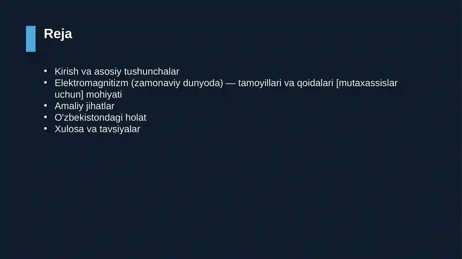 Elektromagnitizm (zamonaviy dunyoda) — tamoyillari va qoidalari [mutaxassislar uchun] 2