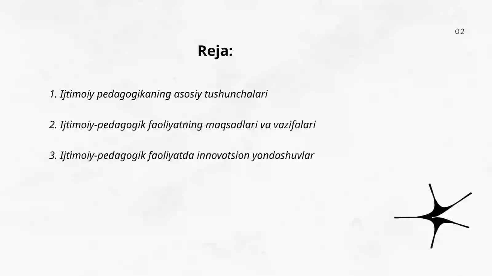 Ijtimoiy pedagogik faoliyatning asosiy yo'nalishlari 2
