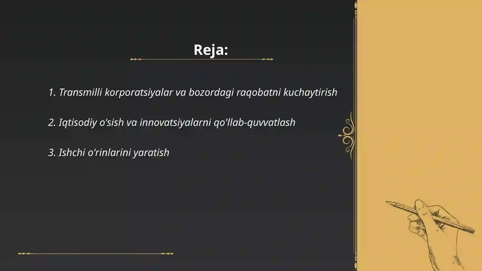 Transmilliy korporatsiyalar faoliyatining iqtisodiyot uchun afzalliklari 2