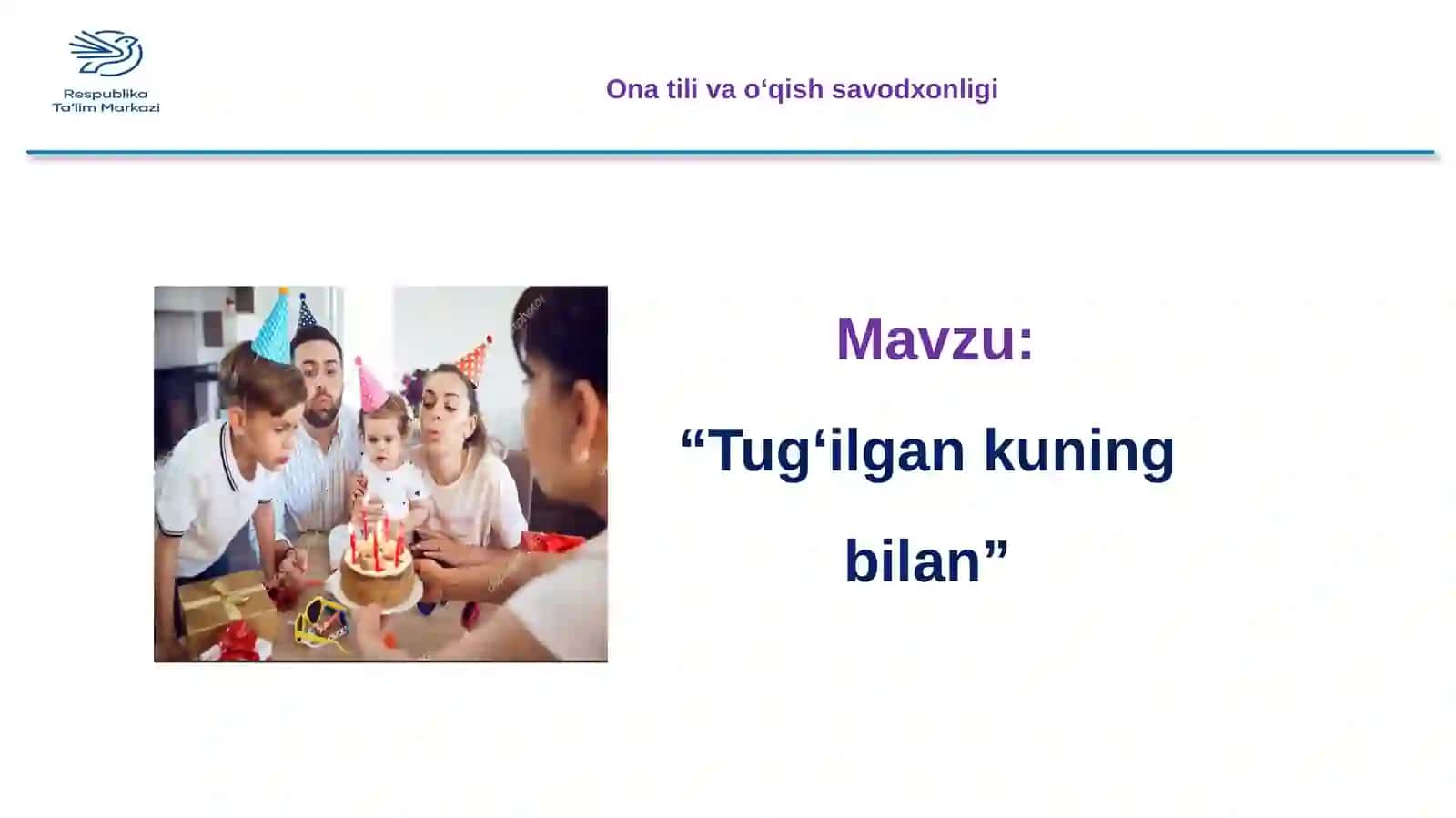 "Ona tili va o‘qish savodxonligi" darsligi 2