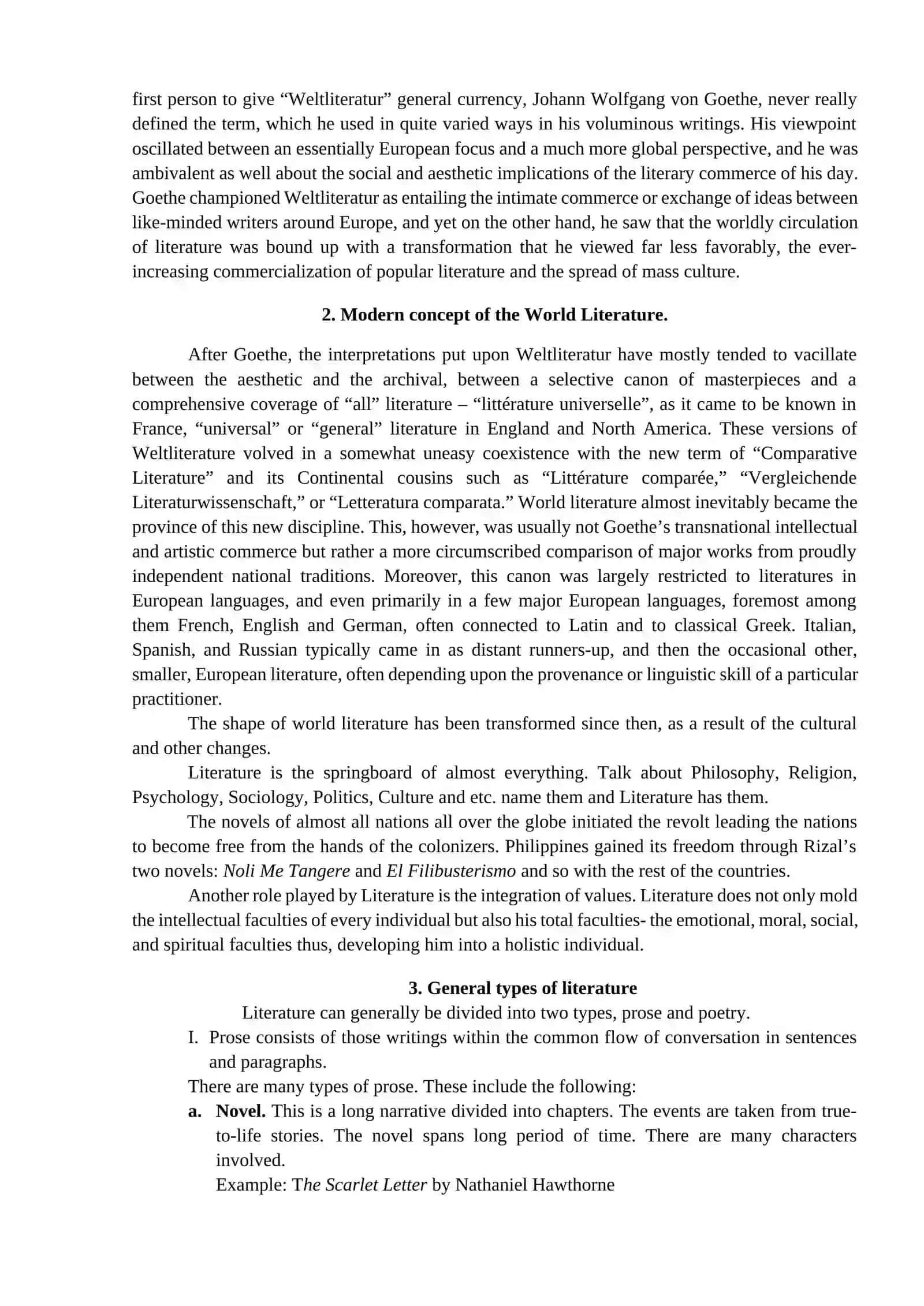 LECTURE 1. INTRODUCTION. MYTHOLOGY AND LITERATURE OF ANTIQUITY 2
