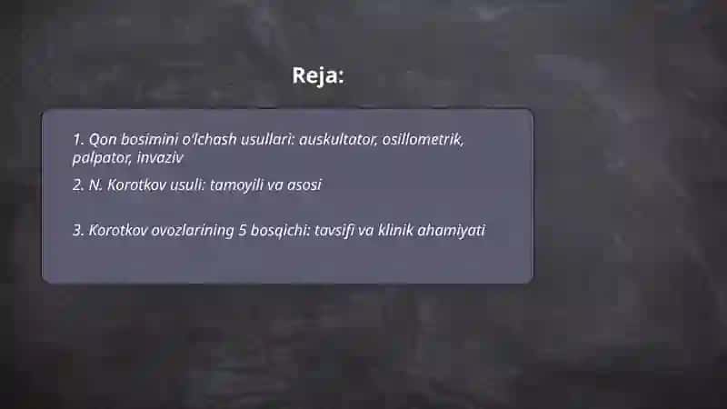 Qon bosimini oʻlchash usullari 2