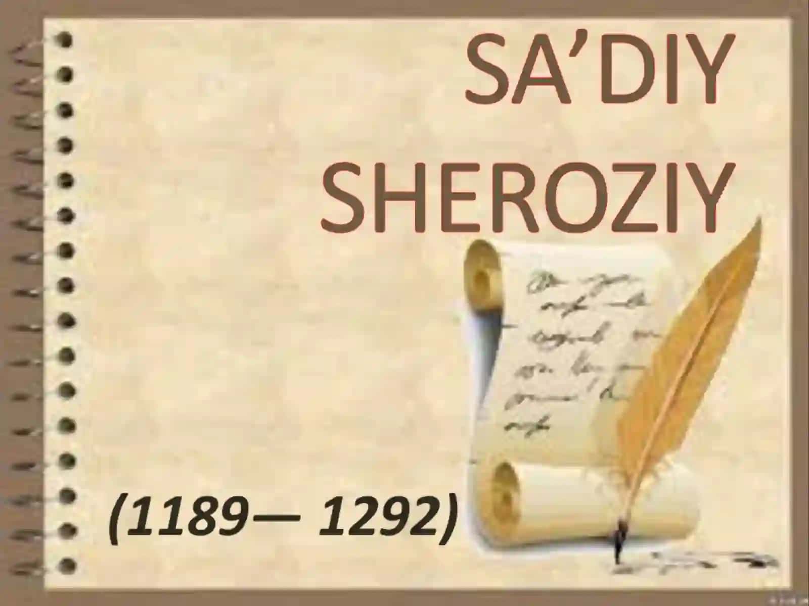 Sa’diy Sheroziy 2