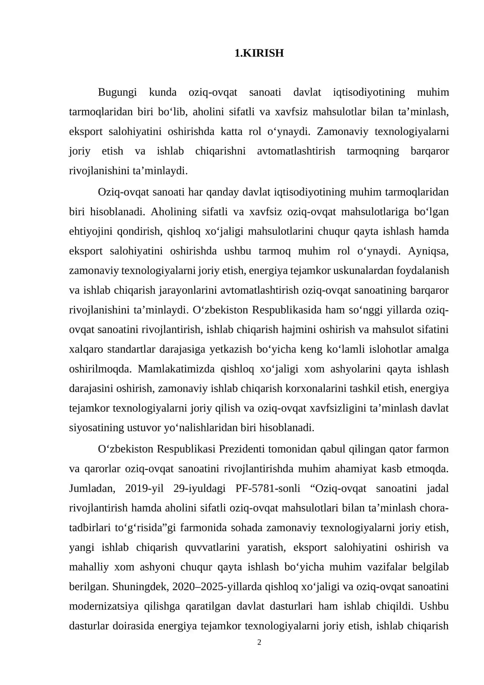 Sirka kislotasini sovitish uchun «truba ichida truba» issiqlik almashinish qurilmasini hisoblang va loyihalang 2